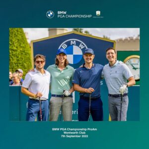 Oliver Phelps Instagram - Last week I lived out a dream. The @bmwpga pro am was the stuff I've dreamt about playing in since going as a spectator when I was a kid. Fantastic playing partners in @justinprose99 @niallhoran & @jamesphelps_pictures
It's quite easy to say it was one of the best days of my life!
The many many people who watched us were great company. 
I also had a good look at the all electric 7 series on 14.👀 @bmwuk #BMWPGA #BMW #BornElectric #ad