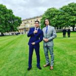 Oliver Phelps Instagram - This time last week @jamesphelps_pictures and I had the privilege of being able to give a speech to the @dofeuk gold award recipients. Slightly different given it was on the West Terrace of Buckingham Palace to 6000+ people! 😁A incredible day with so many incredible people. #BeYourBest