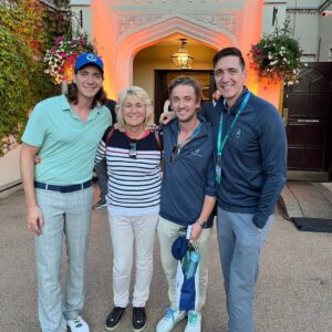 Oliver Phelps Instagram - Last week I lived out a dream. The @bmwpga pro am was the stuff I've dreamt about playing in since going as a spectator when I was a kid. Fantastic playing partners in @justinprose99 @niallhoran & @jamesphelps_pictures
It's quite easy to say it was one of the best days of my life!
The many many people who watched us were great company. 
I also had a good look at the all electric 7 series on 14.👀 @bmwuk #BMWPGA #BMW #BornElectric #ad