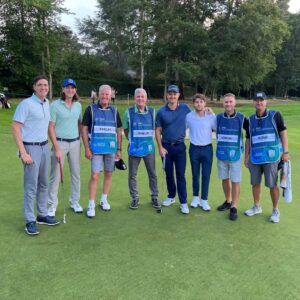 Oliver Phelps Instagram - Last week I lived out a dream. The @bmwpga pro am was the stuff I've dreamt about playing in since going as a spectator when I was a kid. Fantastic playing partners in @justinprose99 @niallhoran & @jamesphelps_pictures
It's quite easy to say it was one of the best days of my life!
The many many people who watched us were great company. 
I also had a good look at the all electric 7 series on 14.👀 @bmwuk #BMWPGA #BMW #BornElectric #ad