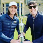 Oliver Phelps Instagram - On Wednesday I was lucky enough to have one of the best days ever thanks to @boss Brilliant clothing, Awesome setting at @thehomeofgolf @therandagolf & to top it all off.... fantastic people. #BeYourOwnBoss #Golf #JamesWontWinNextTime Old Course Hotel,St. Andrews