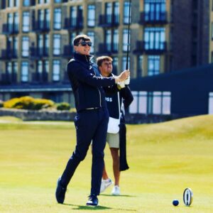 Oliver Phelps Instagram - On Wednesday I was lucky enough to have one of the best days ever thanks to @boss 
Brilliant clothing, 
Awesome setting at @thehomeofgolf @therandagolf 
& to top it all off.... fantastic people. #BeYourOwnBoss #Golf #JamesWontWinNextTime