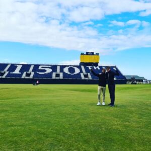 Oliver Phelps Instagram - On Wednesday I was lucky enough to have one of the best days ever thanks to @boss 
Brilliant clothing, 
Awesome setting at @thehomeofgolf @therandagolf 
& to top it all off.... fantastic people. #BeYourOwnBoss #Golf #JamesWontWinNextTime