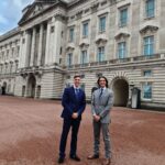 Oliver Phelps Instagram - This time last week @jamesphelps_pictures and I had the privilege of being able to give a speech to the @dofeuk gold award recipients. Slightly different given it was on the West Terrace of Buckingham Palace to 6000+ people! 😁A incredible day with so many incredible people. #BeYourBest