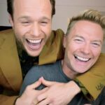 Olly Murs Instagram - Life’s a rollercoaster… literally 🤣 Ronan had no clue 💀😭 cracked me up!!