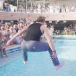 Olly Murs Instagram - Had a whale of a time in Barbados 🤣🤪🌊 thanks @pandocruises for having me for “Arvia’s” naming ceremony! See ya again next year 😜