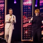 Olly Murs Instagram - Was loving the old whistle this week! Proper rascal number in the old white! Loved it! Another weekend of awesome transformations on Starstruck, the Ed Sheeran’s were crazy! Congrats to my man @cbmusic20 on reaching the final! Unreal mate!! . . Suit @lardiniofficial Shirt @alexandermcqueen Shoes @georgecleverley