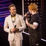 Olly Murs Instagram - Was loving the old whistle this week! Proper rascal number in the old white! Loved it! Another weekend of awesome transformations on Starstruck, the Ed Sheeran’s were crazy! Congrats to my man @cbmusic20 on reaching the final! Unreal mate!! . . Suit @lardiniofficial Shirt @alexandermcqueen Shoes @georgecleverley