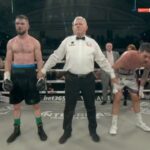 Olly Murs Instagram - 𝗔𝗡𝗗 𝗧𝗛𝗘 𝗡𝗘𝗪 🏆 sammy boy you smashed it last night wow was an honour to be ringside to see you win the commonwealth title! Enjoy this moment and I’ll see ya next few days when I bring ya back down to earth training me and buying me breakfast 🤣👏🏻🥊 York Hall, Bethnal Green
