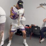 Olly Murs Instagram - 𝗔𝗡𝗗 𝗧𝗛𝗘 𝗡𝗘𝗪 🏆 sammy boy you smashed it last night wow was an honour to be ringside to see you win the commonwealth title! Enjoy this moment and I’ll see ya next few days when I bring ya back down to earth training me and buying me breakfast 🤣👏🏻🥊 York Hall, Bethnal Green