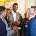 Ovie Soko Instagram - Had a great time , meeting some amazing people yesterday at Buckingham Palace, it was an honour to meet all of the winners from this years @princestrust awards and to be able to meet his majesty King C ❤️
