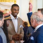 Ovie Soko Instagram - Had a great time , meeting some amazing people yesterday at Buckingham Palace, it was an honour to meet all of the winners from this years @princestrust awards and to be able to meet his majesty King C ❤️