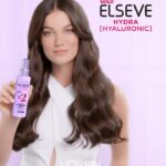 Pınar Deniz Instagram - Nem ile dolgunlaşan saçlar mucize değil, bilim! Elseve Hydra [Hyaluronic] serumumu sen de hemen dene 💜 #işbirliği
