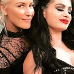 Paige Instagram - Happy birthday to one of my fave humans on the planet. Through working at the ‘E I got to find one of my very best friends. The Garth to my wayne. The blondie to my Joan Jett. The prawn cocktail to my whiskey and splash of coke. I’m very fortunate to have you as my friend. WE NEED OUR OWN SHOW DAMMIT. love you @reneepaquette you old bish. Now everyone enjoy my slide show of us two throughout the years 💕