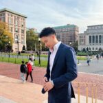 Pakorn Thanasrivanitchai Instagram - Embracing white collar vibes 💙🤪 So have you connected with me on LinkedIn?🙋🏻‍♂️ . Cr. @zanyama_ @pamsaralee New York, New York