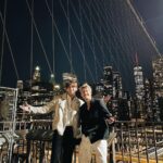 Pakorn Thanasrivanitchai Instagram - Yo! This broski is rocking da big Apple 🍎🗽 @mewsuppasit . #newyorkcity Brooklyn Bridge