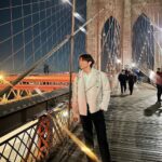 Pakorn Thanasrivanitchai Instagram - Yo! This broski is rocking da big Apple 🍎🗽 @mewsuppasit . #newyorkcity Brooklyn Bridge