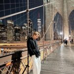 Pakorn Thanasrivanitchai Instagram - Yo! This broski is rocking da big Apple 🍎🗽 @mewsuppasit . #newyorkcity Brooklyn Bridge