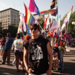 Pakorn Thanasrivanitchai Instagram - Remember, you can be WHATEVER you want! And no one is gonna change a thing about it ❤️‍🔥🌈 Hold hands with the one you love, and regret nothing!!! #happypride #pride2022 . Cr. @nuttjirat @natkanok New York, New York