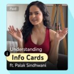 Palak Sindhwani Instagram - have you been wanting to use info cards for a while now, but don’t know how to get started? 👀 @palaksindhwani is here to guide you through ✨
