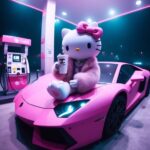 Paloma Mami Instagram - La única diferencia entre ella y yo es; a mi kitty no le puedes decir hello 🎀👿❕