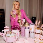 Paris Hilton Instagram - What’s everyone’s favorite item from my @Walmart line?! My #ThatsHot mug has to be one of mine ☕️💗🔥 You can shop my #BeAnIcon cookware collection at the link in my bio ✨ Beverly Hills, California