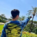 Park Bo-gum Instagram - SUNRISE TO SUNSET #CELINEHOMME #CELINEBYHEDISLIMANE Grand-Hôtel du Cap-Ferrat, A Four Seasons Hotel