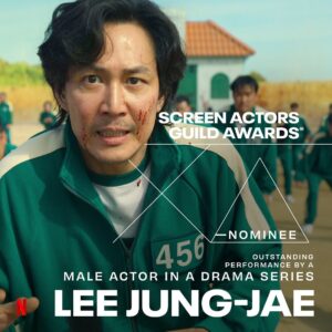 Park Hae-soo Instagram - .
훌륭한 감독님 그리고 스태프들, 배우들과 멋진 작품 함께할 수 있어 정말 영광입니다. 
아름다운 사람들과의 작업은 항상 감동을 느끼게 합니다. 
SAG 협회 회원분들과 <오징어 게임>을 사랑해주신 전 세계 시청자분들께도 진심으로 감사드립니다.

It is always an honor to be able to work on a great project with a talented director, actors, and staff. 
My sincere thanks to the members of SAG-AFTRA and all the viewers from around the world that love and support Squid Game.

#squidgame #netflix #sagawards