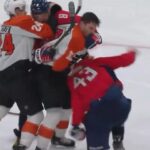 Pat McAfee Instagram - Wilson and Hathaway MIXING IT UP #HockeyIsAwesome 🎥: @nhl