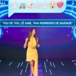 Patrícia Abravanel Instagram - Já estamos no ar! É ou não é o auditório mais animado do Brasil? 💛🤩 📸 @gabrielcardosofoto #ProgramaSilvioSantos SBT - Sistema Brasileiro De Televisão