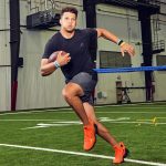 Patrick Mahomes Instagram - 🐍 new colorway “Venom Slinger” 💥 Available now on IG Shopping and adidas.com. #Mahomes1 @adidasFBallUS