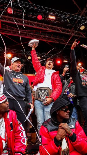 Patrick Mahomes Instagram - WORLD CHAMPS! 🎉🍻