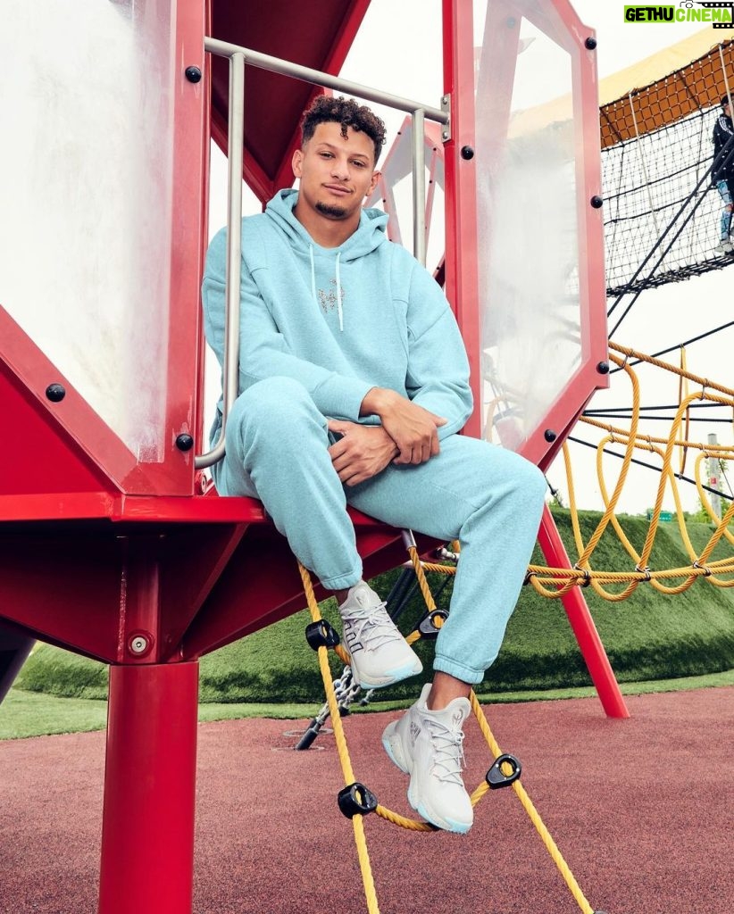 Patrick Mahomes Instagram - ▶️⏰ Mahomes 1 PLAYTIME colorway is out now! Available on IG Store and on adidas.com. --- @15andmahomies x #adidasFootball