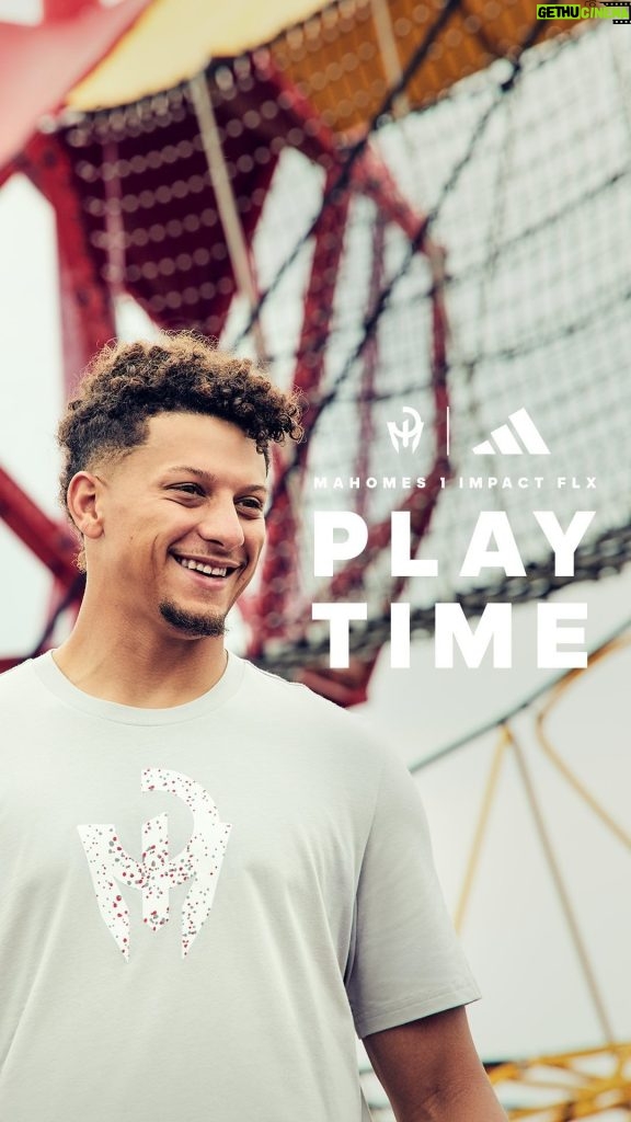 Patrick Mahomes Instagram - Introducing my latest colorway “Playtime”, inspired by @15andmahomies! Available now for adiClub members on adidas.com and everyone on 12.2.