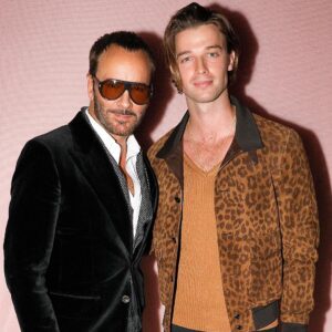 Patrick Schwarzenegger Instagram - Sorry one more.
With the legend himself @tomford