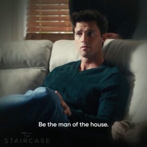 Patrick Schwarzenegger Instagram - The Staircase

  Two Brothers. 

  Love and Hate.

  Similar yet different 
 
  Family