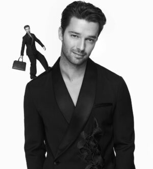 Patrick Schwarzenegger Instagram - Honored to be the new face of @emporioarmani !!! 

I’ve always been a huge fan of this brand and have looked up to Mr.Armani and what he has built over the past decades. #emporioarmani #ad