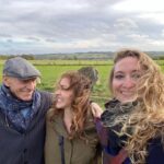 Patrick Stewart Instagram - Ending #spookyseason with a visit to an ancient British mystery: the Rollright Stones. Extraordinary to see this ancient historical site with Sunny and our friend Jillian.