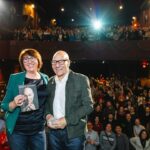 Patrick Stewart Instagram - I had a great time in Toronto as part of my #MakingItSo book tour 🇨🇦📚 Thank you to the fantastic audience at the event and to Johanna Schneller for moderating — it was pleasure for me to be there! @hotdocs_ 📸: @StudioGabe