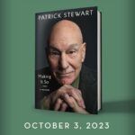 Patrick Stewart Instagram - I am delighted to share with you the cover of my memoir, MAKING IT SO. Revisiting my life from my earliest memories and into the present has been an illuminating journey for me. It's a life lived far beyond my expectations, and I hope you enjoy reading the book this fall — on shelves worldwide on October 3. #MakingItSo is available to order today - link in bio. 📷: @markseliger