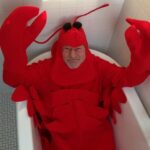 Patrick Stewart Instagram - Ten years ago today🦞 Yes, this image made the cut for the photo section of my memoir 📚 Happy Halloween 🎃