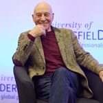 Patrick Stewart Instagram - Thank you so much to the marvelous audiences for my #MakingItSo tour in London at @SouthbankCentre and in Huddersfield at @HuddersfieldUni, where I'm very proud to be their Emeritus Chancellor. My upbringing in Yorkshire and my life as a young actor throughout England are central parts of my memoir, and so it's been wonderful to share with all of you here at these live events. Next stop, Stratford-Upon-Avon. Special thank yous to Bob Cryan, moderators Tracy Brabin and Samira Ahmed, and Simon & Schuster UK.