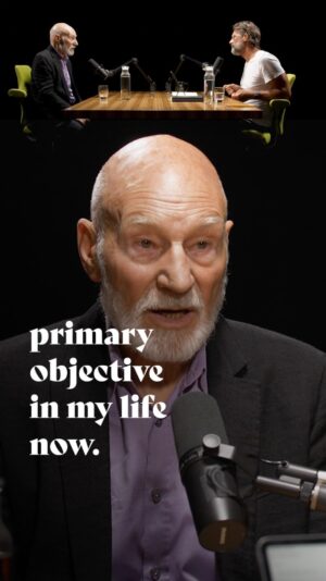 Patrick Stewart Instagram - “There are things I would like to say to my parents and my brothers that I never said. It makes me very sad that I never told them what they gave me.”

Meditations on vulnerability from this week’s guest, Sir Patrick Stewart...

A master storyteller, Sir Patrick shares tales from his humble beginnings, how theatre saved him, and how childhood trauma informed his career and led to his passion for mental health advocacy.

Episode 785.

Streaming everywhere you enjoy podcasts and also viewable on YouTube + Spotify.

🌱✌🏼 -Rich