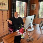 Patrick Stewart Instagram - Hello from the desk where I wrote my memoir, #MakingItSo. After years spent writing here, it's hard to believe that today marks one month until my book will be released...! Thank you to everyone who has already ordered your copy, and I'll see you on tour this October. PatrickStewartBook.com