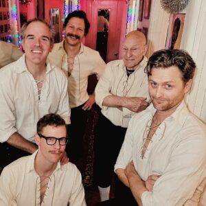 Patrick Stewart Instagram - Been a while since I’ve played with Improv Shakes, but it’s always such a thrilling (and scary) delight. These men inspire me so much. If you ever get the chance to see them live, don’t miss it.