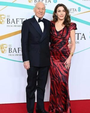 Patrick Stewart Instagram - Brilliant night at the BAFTAs. I’m always delighted to be back home 🇬🇧and it was a pleasure to present Best British Film and honour the many talented filmmakers, actors and artists in the Royal Festival Hall last evening. #BAFTA