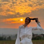 Pattarasaya Kreursuwansiri Instagram - Sunset is still my favorite color😍🤩🌞🌈 #nofilterneeded