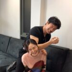 Pattarasaya Kreursuwansiri Instagram - เบื้องหลังคือ bro&sis แต่ในละครเรา กามเทพก้นครัว วันนี้ตอนจบแล้วค่าา happy ending ยังไงน้า มาลุ้นกันนะคะซิสส🤩 #workponit23