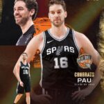 Pau Gasol Instagram - @paugasol is headed to the Hall of Fame 🤩 Congrats Pau! #23HoopClass