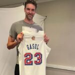 Pau Gasol Instagram - What an unbelievable honor!! So many amazing moments during these last few days in Houston and Dallas with my new family. I’m beyond thankful and humbled to be in the @hoophall! #HOF2023Class ¡Qué honor tan increíble! Hemos disfrutado de muchos momentos maravillosos estos días en Houston y en Dallas con mi nueva familia. No puedo estar más agradecido y orgulloso de ser un nuevo miembro del Salón de la Fama!